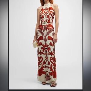 Johanna Ortiz Jardines Colgantes Ankle Dress